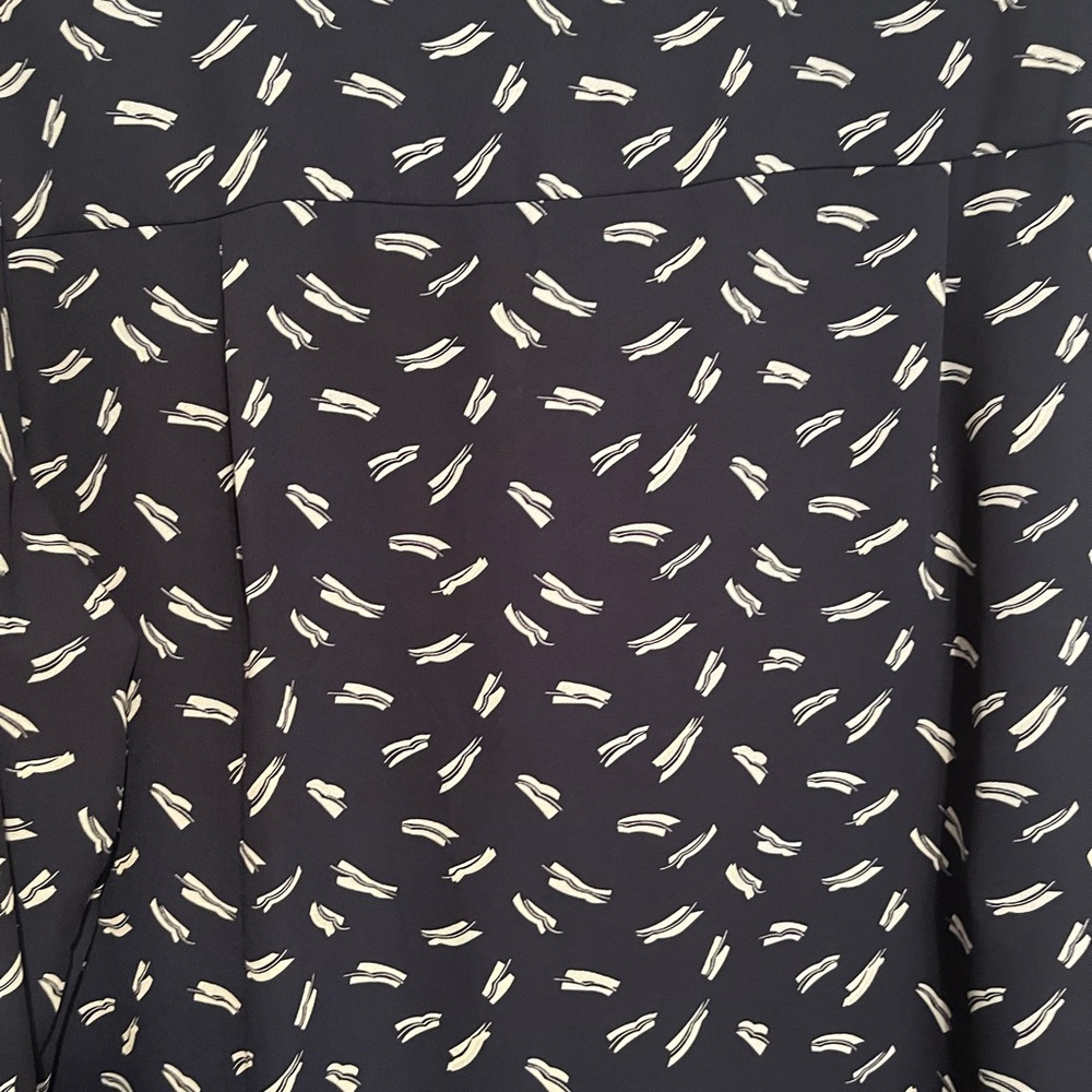 Dark blue blouse